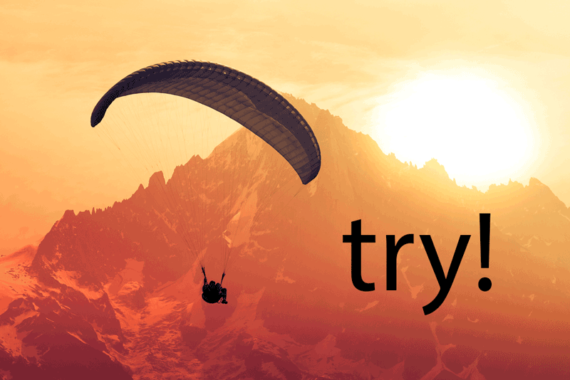 try!
